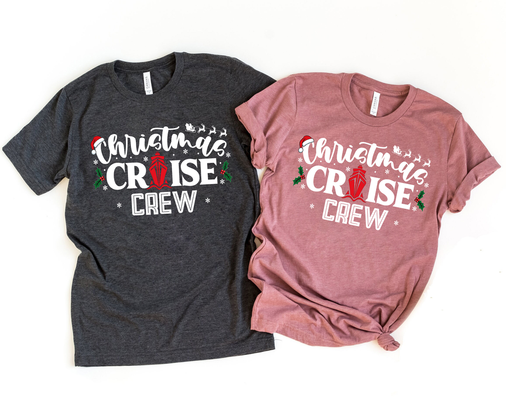 Christmas Cruise Crew Shirts, Cruisin family shirts(QS1529)