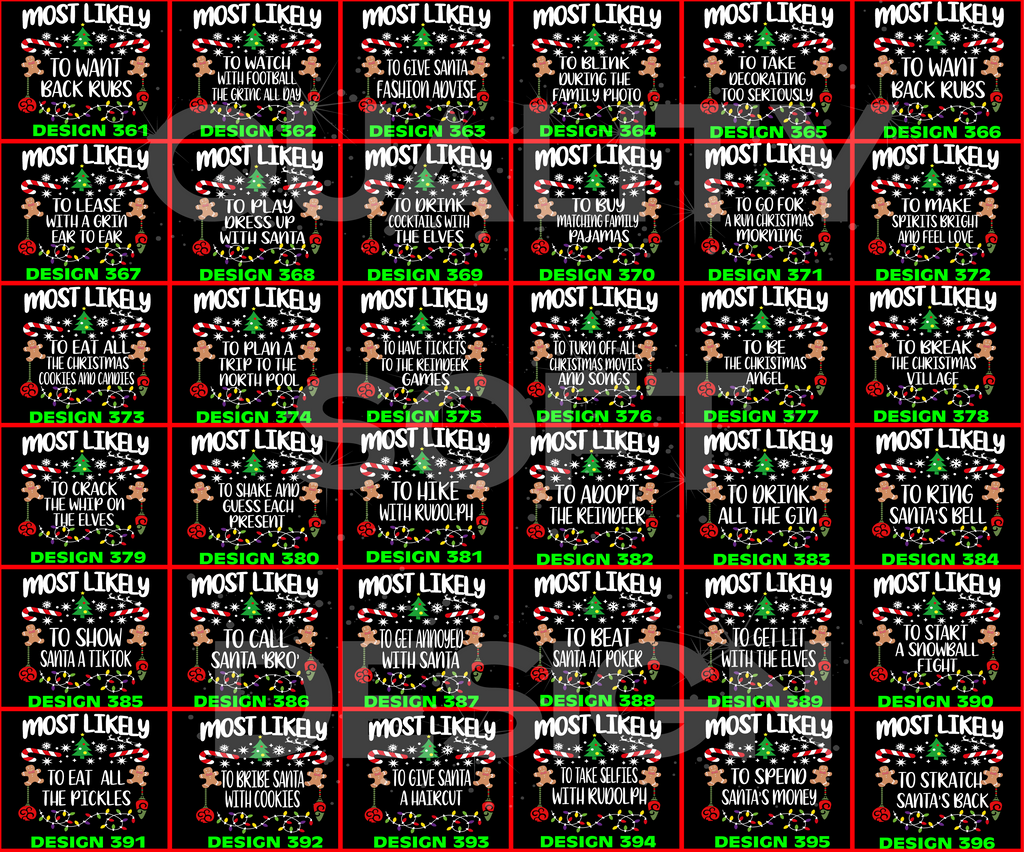 Matching Family Christmas Shirts, 540 Quotes Funny(SKU)