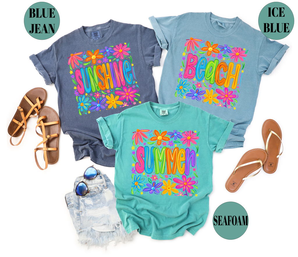 (Customizable)Summer Time,Beach Shirts(QS1427)