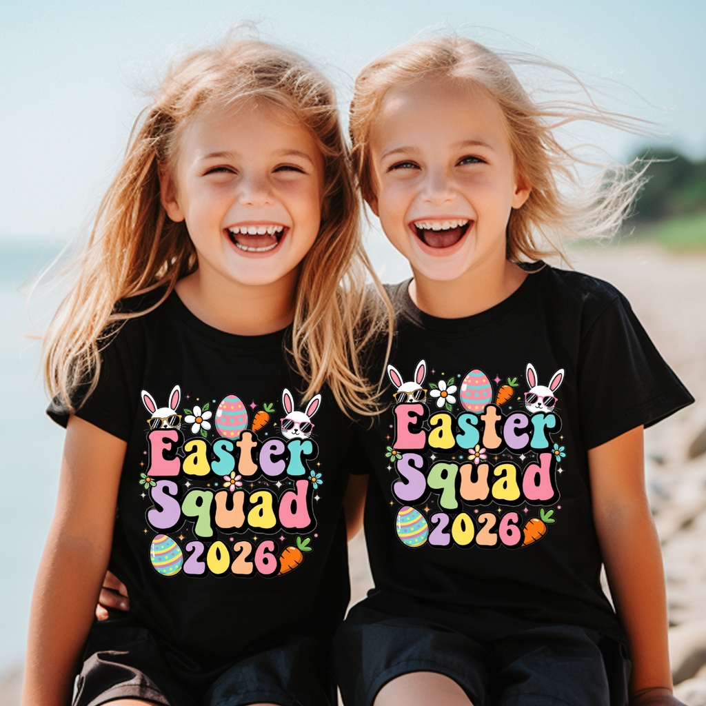 Easter Squad,Bunny and Egg Shirts(QS1296)