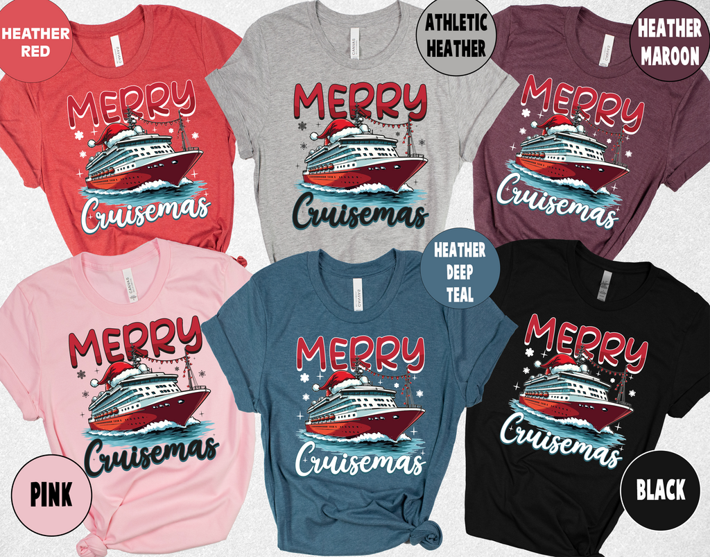 Merry Cruisemas,Holiday Trip Shirts(QS1449)