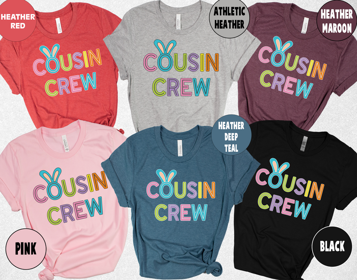 Cousin Crew,Bunny Easter Shirts(QS1220)