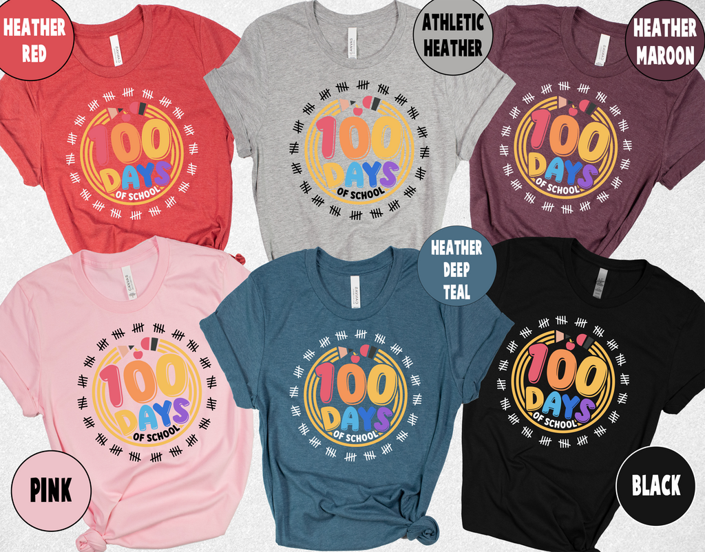 100 Days of School,Celebrating School Shirts(QS1208)