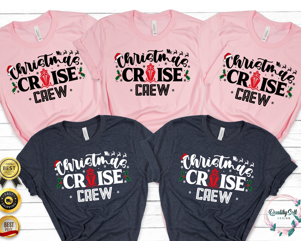 Christmas Cruise Crew Shirts, Cruisin family shirts(QS1529)