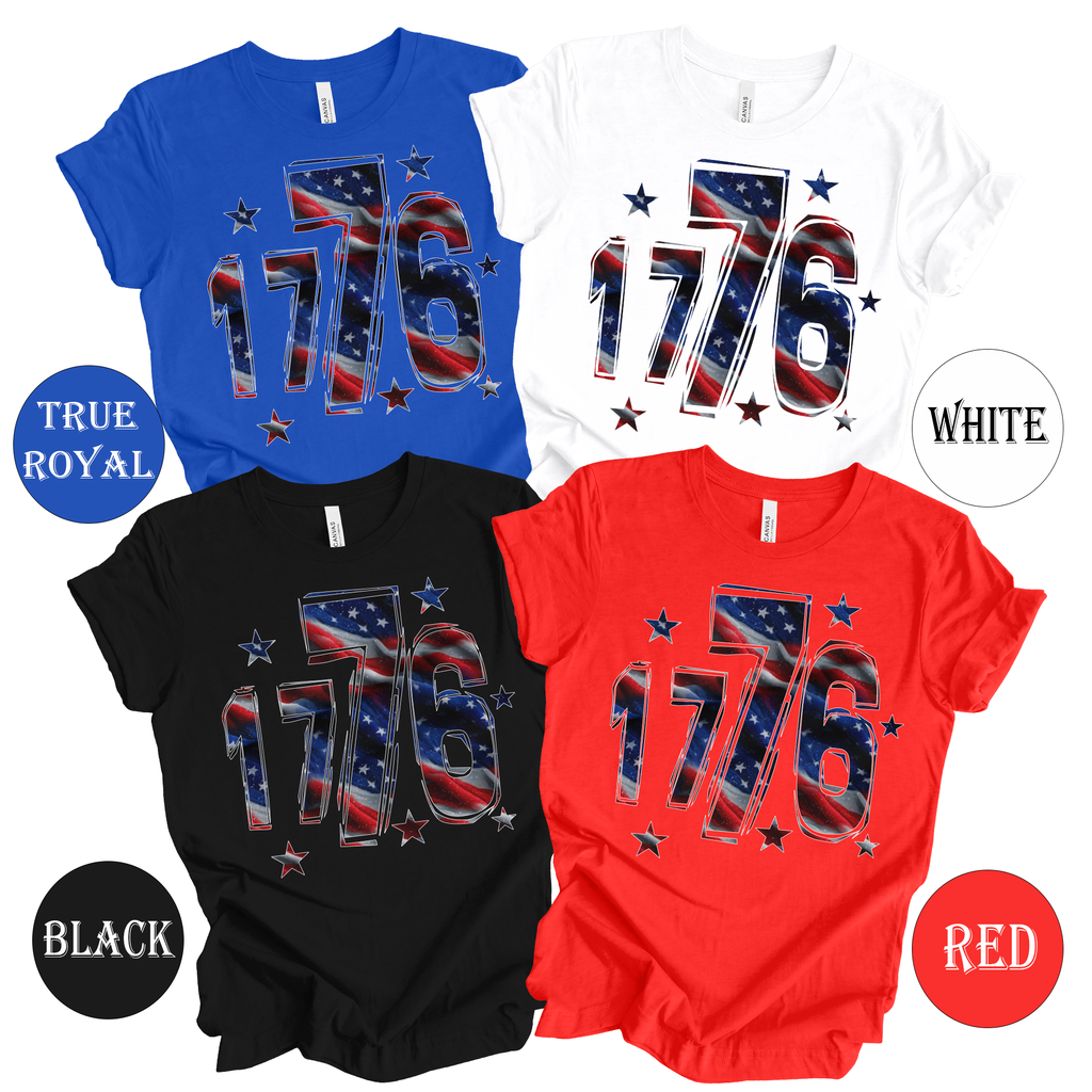Independence Day,1776 Shirts(QS1362)