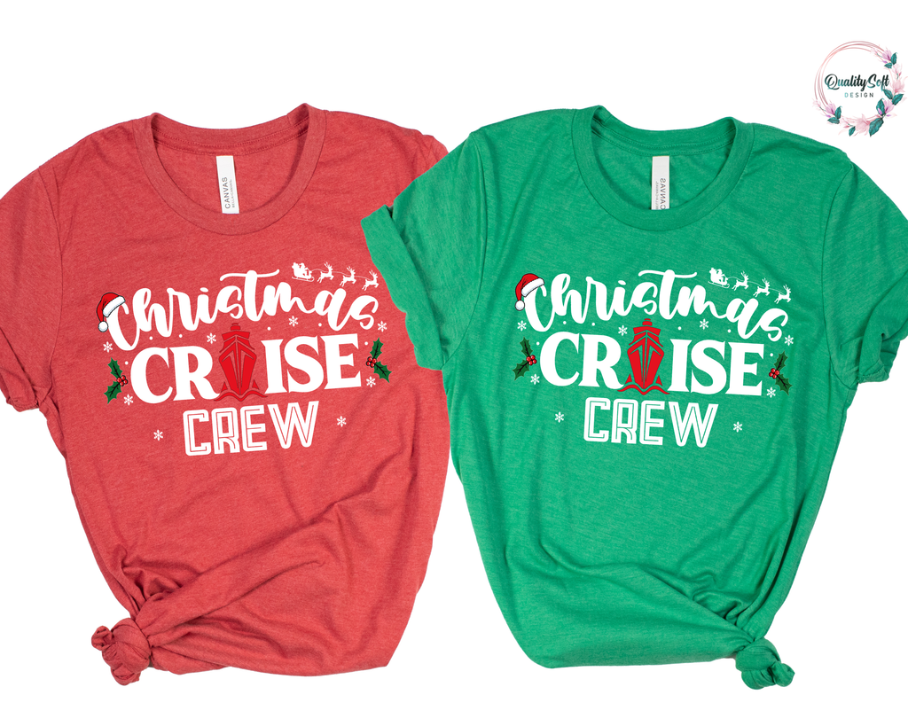 Christmas Cruise Crew Shirts, Cruisin family shirts(QS1529)