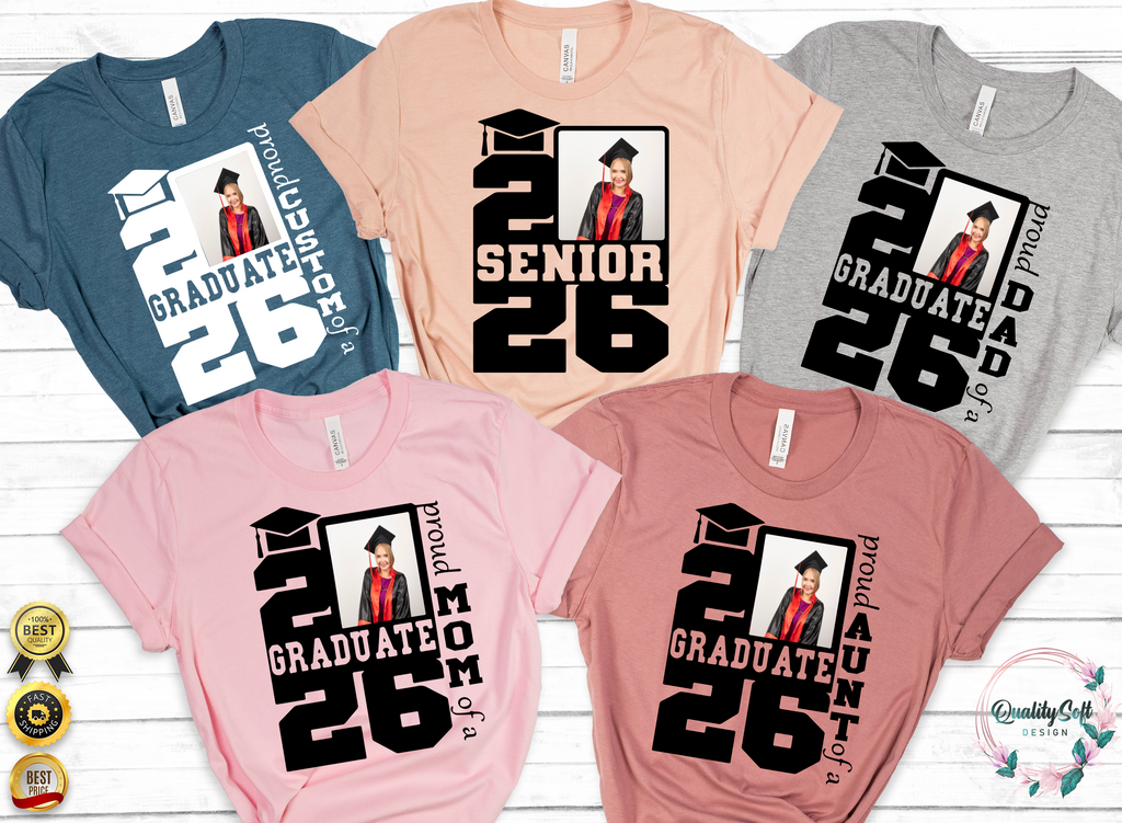 (Customizable)2026-2027 Senior,Graduation Shirts(QS1134)
