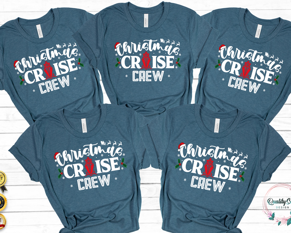 Christmas Cruise Crew Shirts, Cruisin family shirts(QS1529)