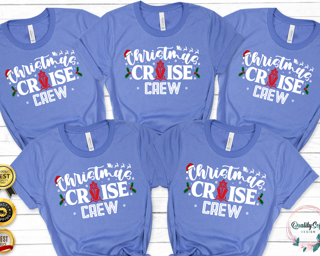 Christmas Cruise Crew Shirts, Cruisin family shirts(QS1529)