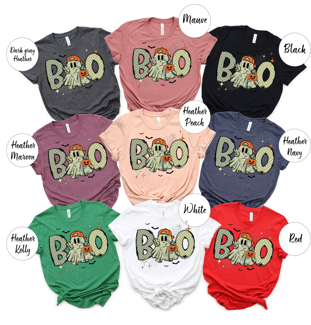 Halloween,Boo Shirts,Ghost(QS1483)