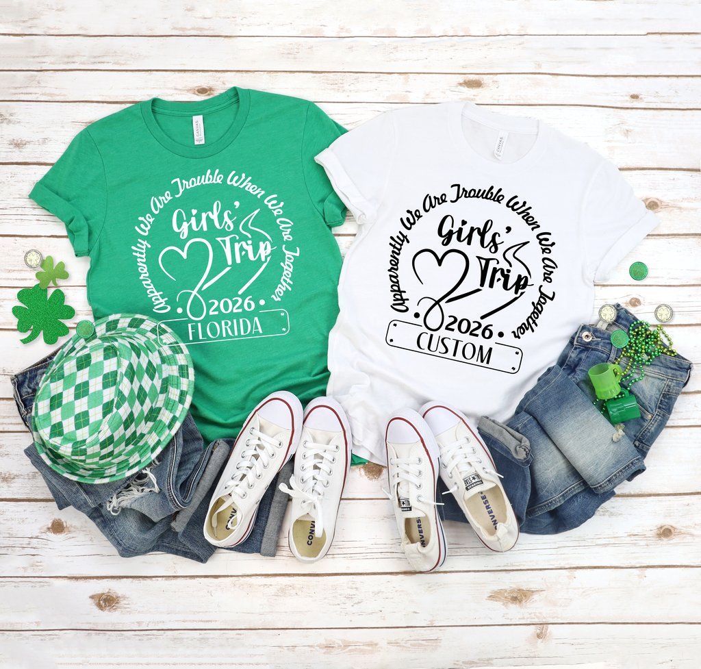 (Customizable)Girls Trip,Travel Shirts(QS1440)