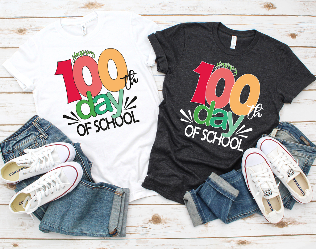 100th Day of School,School Celebration Shirts(QS1219)