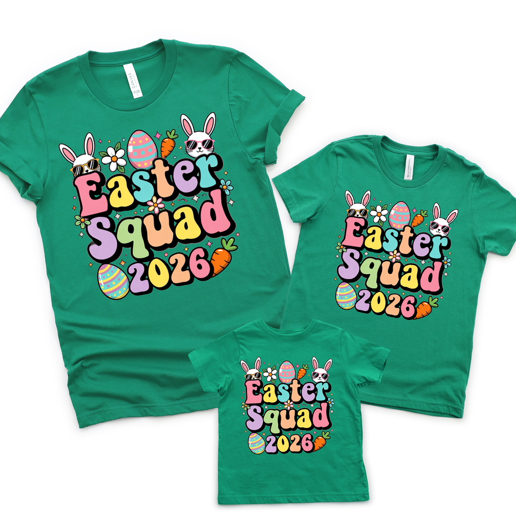 Easter Squad,Bunny and Egg Shirts(QS1296)