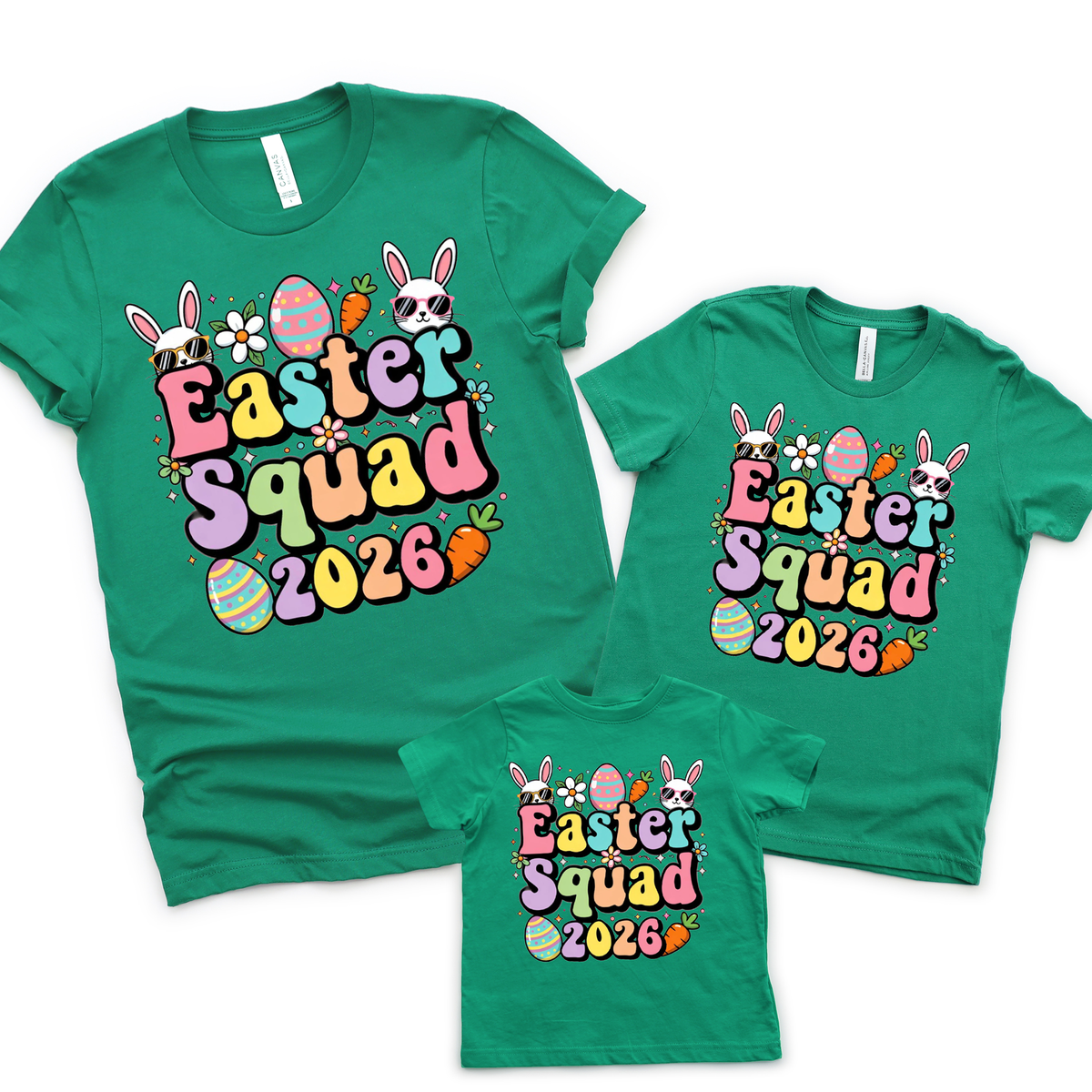 Easter Squad,Bunny and Egg Shirts(QS1296)