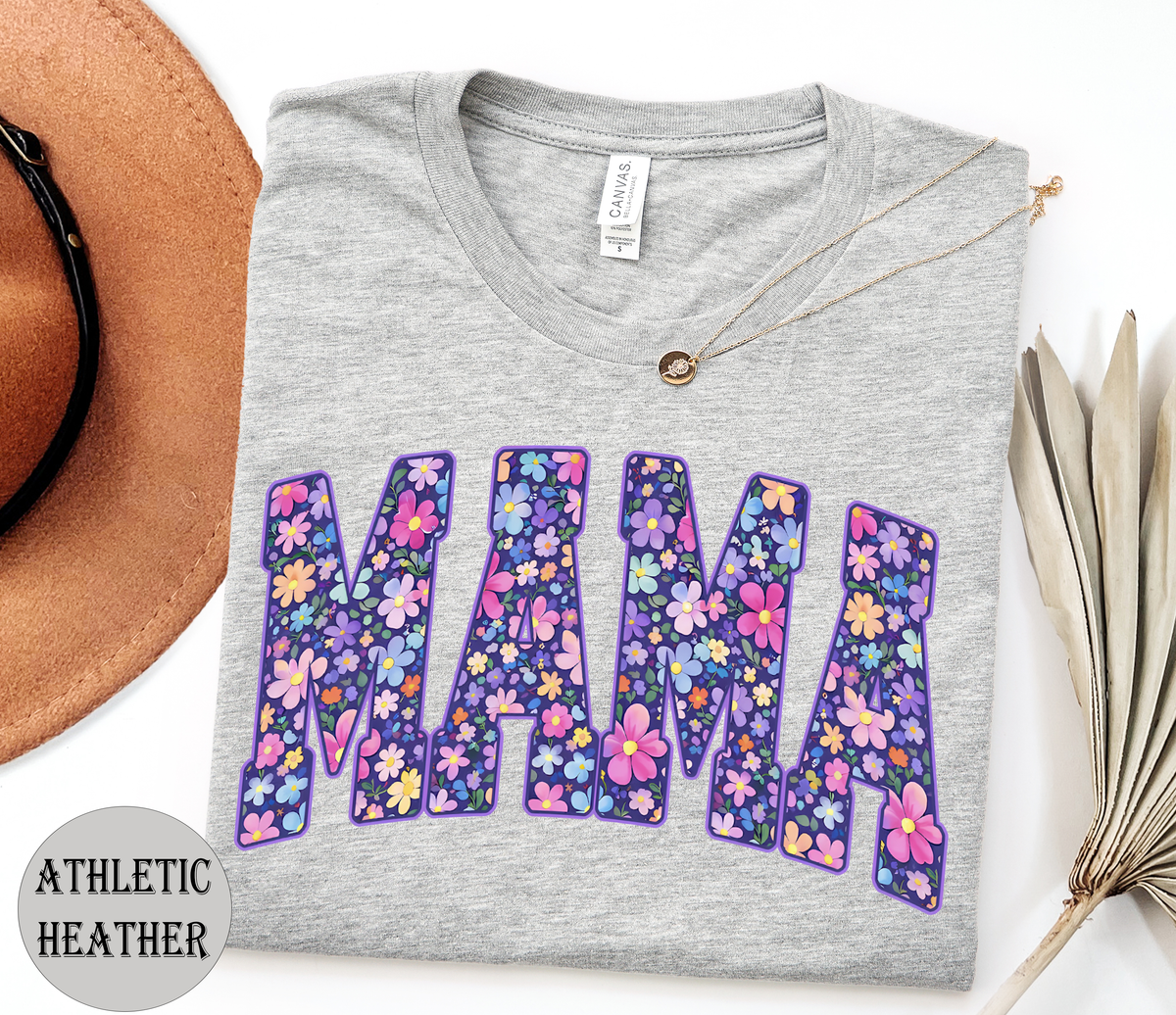 Flower Mama,Mothers Shirt(QS1351)