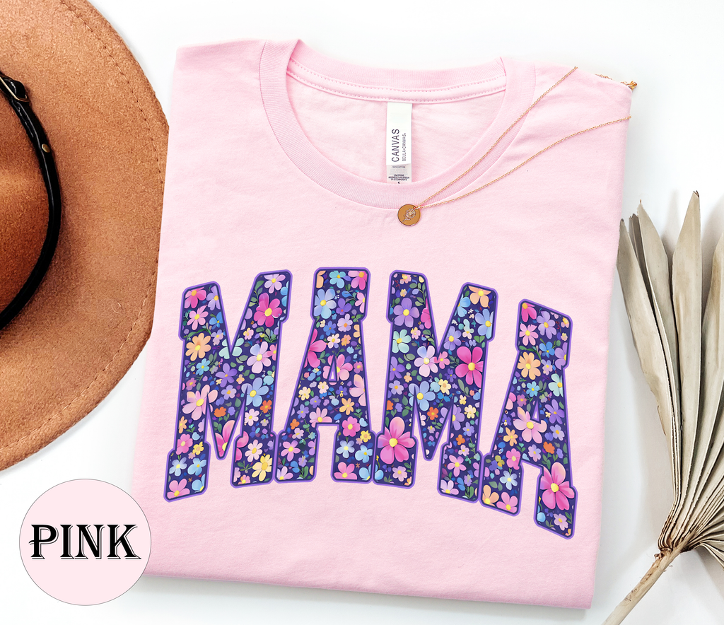 Flower Mama,Mothers Shirt(QS1351)