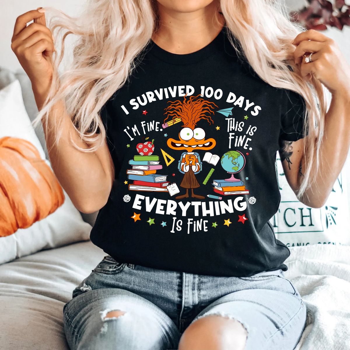 I Survived School,Funny Shirts(QS1194)