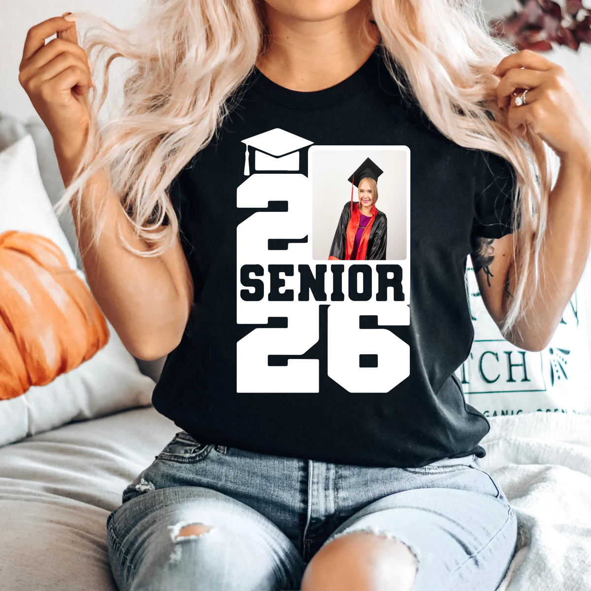 (Customizable)2026-2027 Senior,Graduation Shirts(QS1134)
