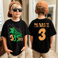 (Customizable)Dinosaur Boy,Birthday Shirts(QS908)