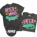 Later Gator,Crocodile Shirt(QS1390)