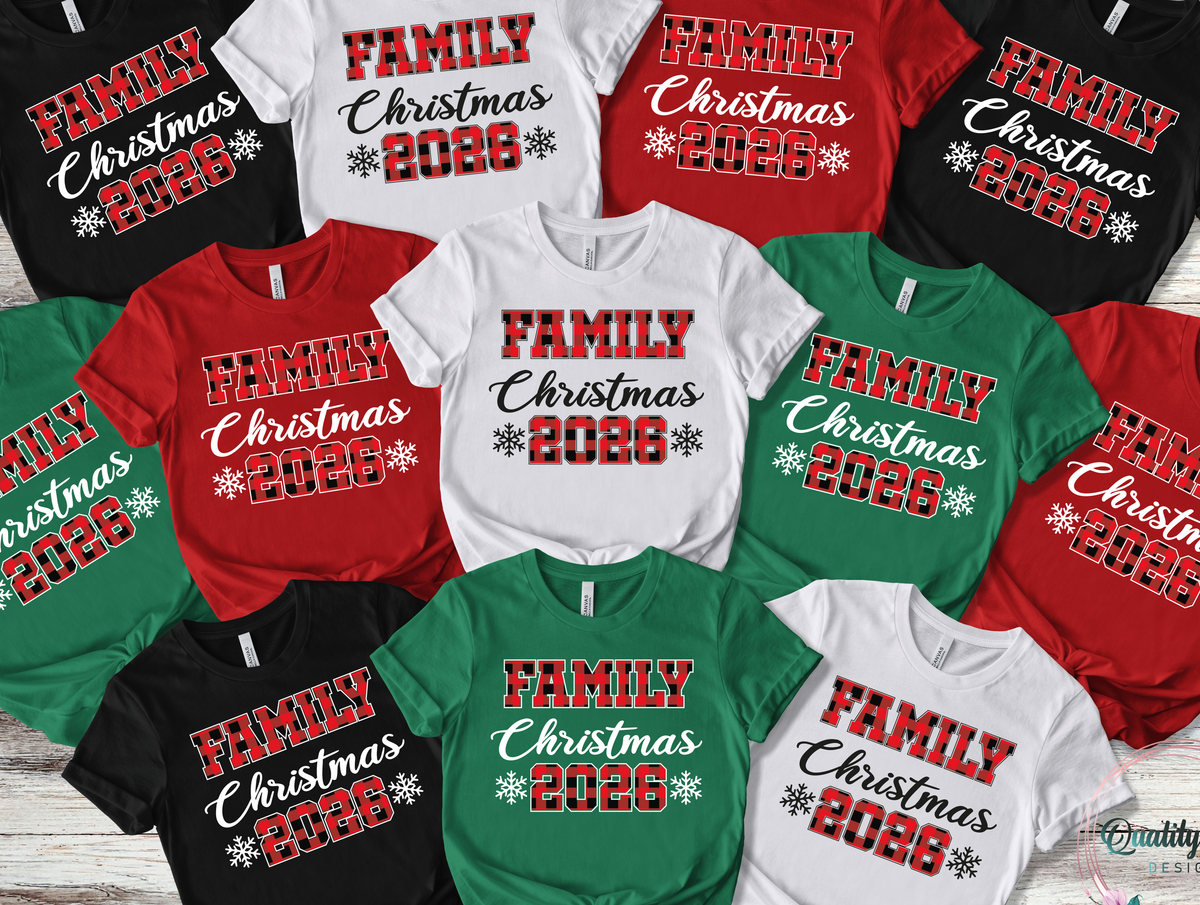 Christmas family shirt, Matching Family Christmas shirt, Bella Canvas Christmas Short and Long sleeve shirt, Christmas sweatshirt, Xmas family tees(QS1534)