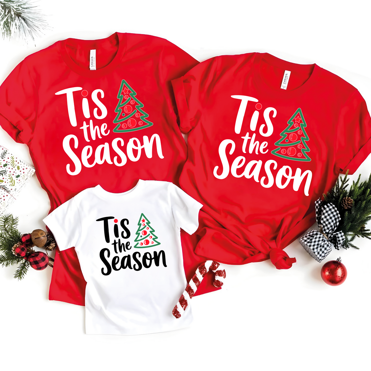Tis The Season,Christmas Shirts(QS1121)