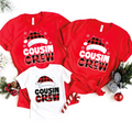 Santa Cousin Crew,Christmas Shirts(QS1125)