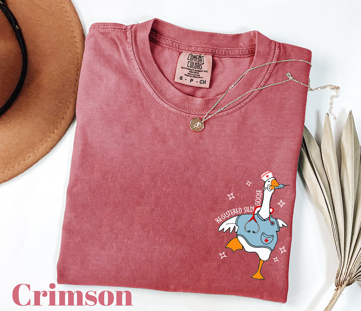 Registered Silly Goose,Work Shirts(QS879)