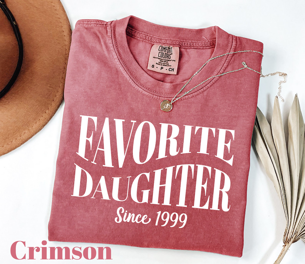 (Customizable)Favorite Daughter,Family Shirts(QS1287)