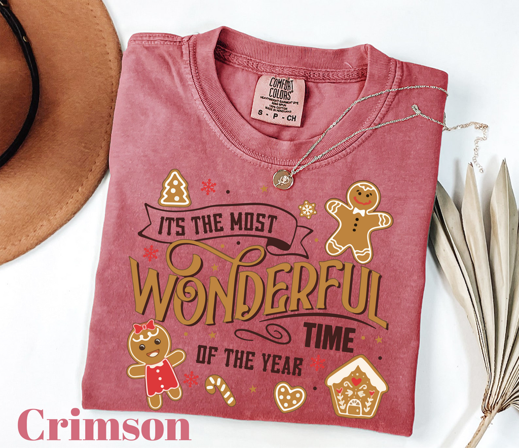 Wonderful Time,Christmas Shirts(QS1099)