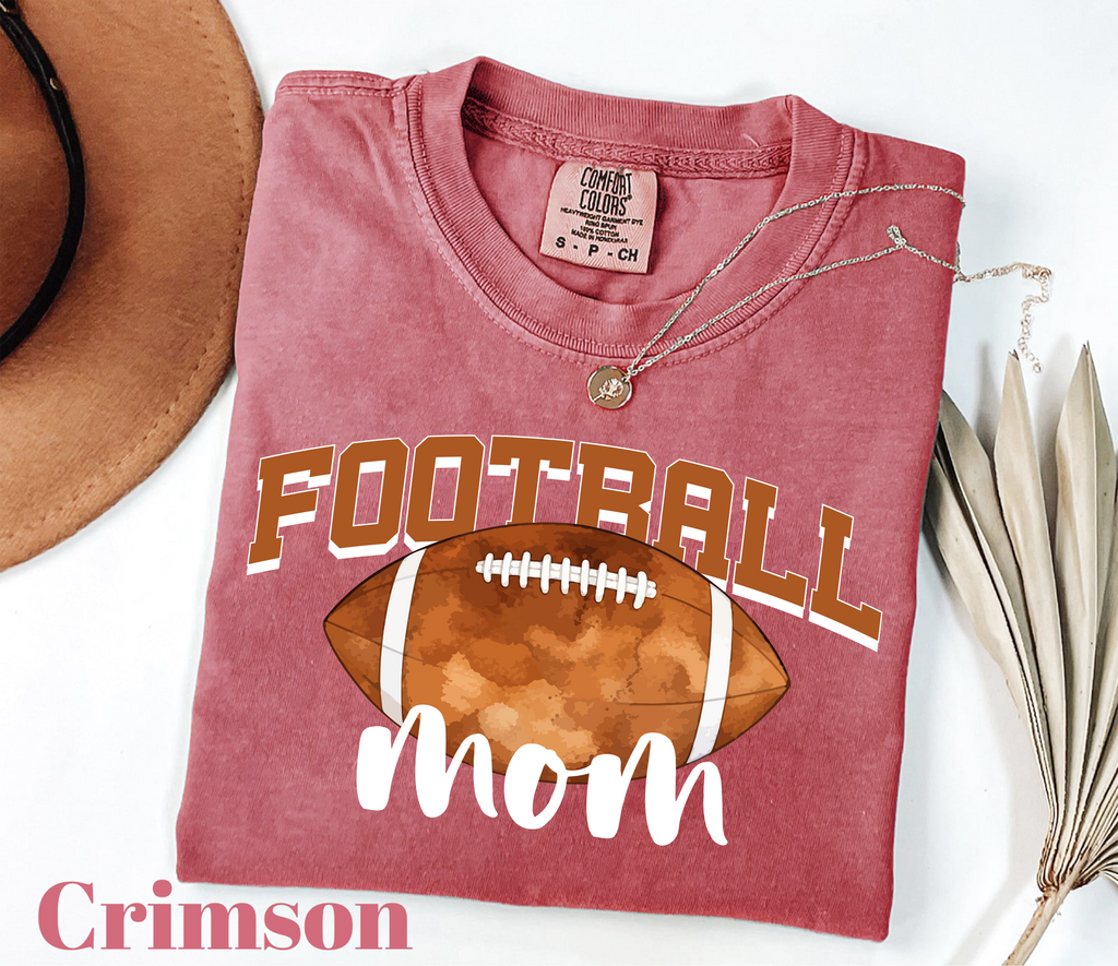 Football Mom Shirts,Sports for Her(QS1524)