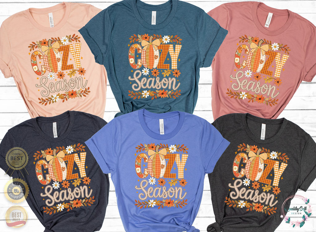 Cozy Season,Fall Shirts(QS1016)