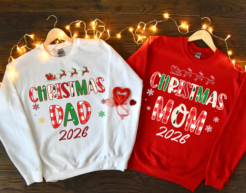 Christmas 2026 Family Squad Shirts, Xmas Family Shirts (QS1549)