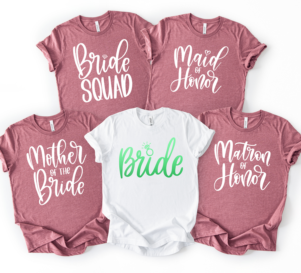 (Customizable)Wedding,Bride,Family and Friends(QS1345)