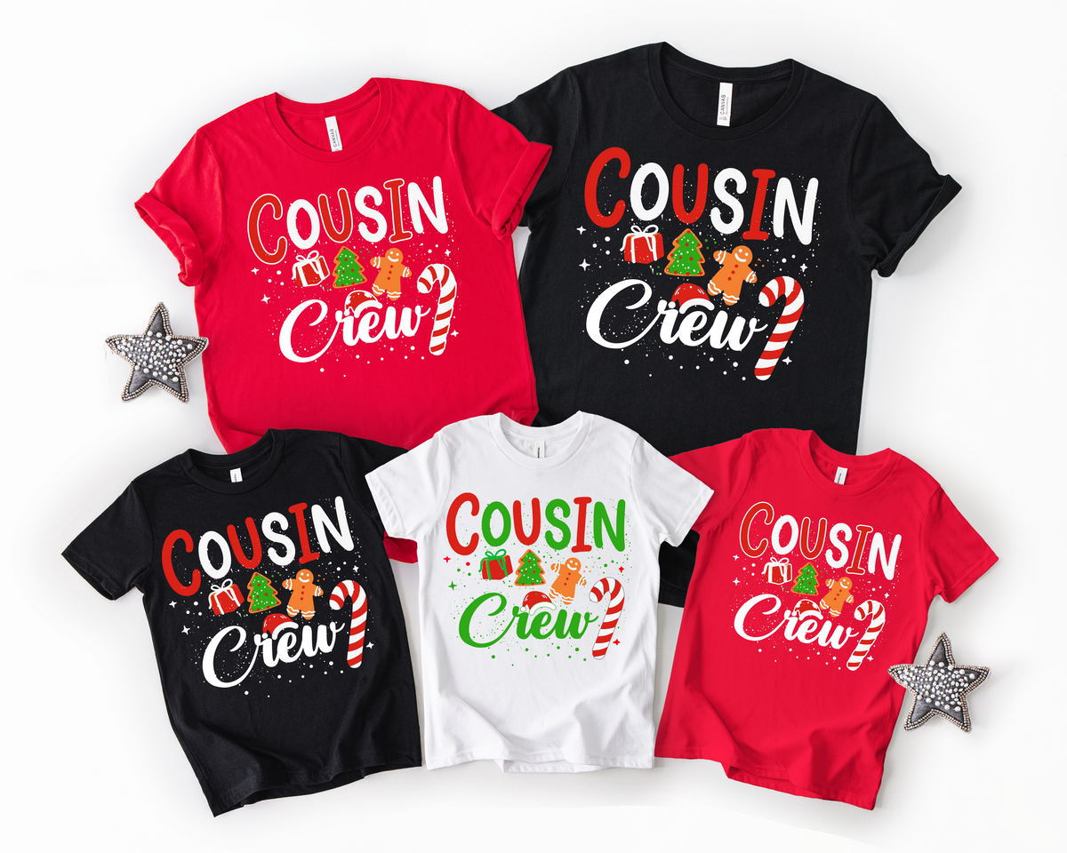 Cousin Crew,Christmas Shirts(QS1127)