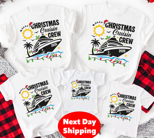 Christmas Crew Shirts,Cruisin(QS1536)