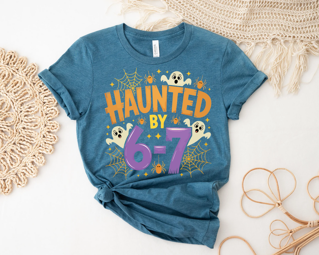 Haunted 6-7,Halloween Shirts(QS1100)