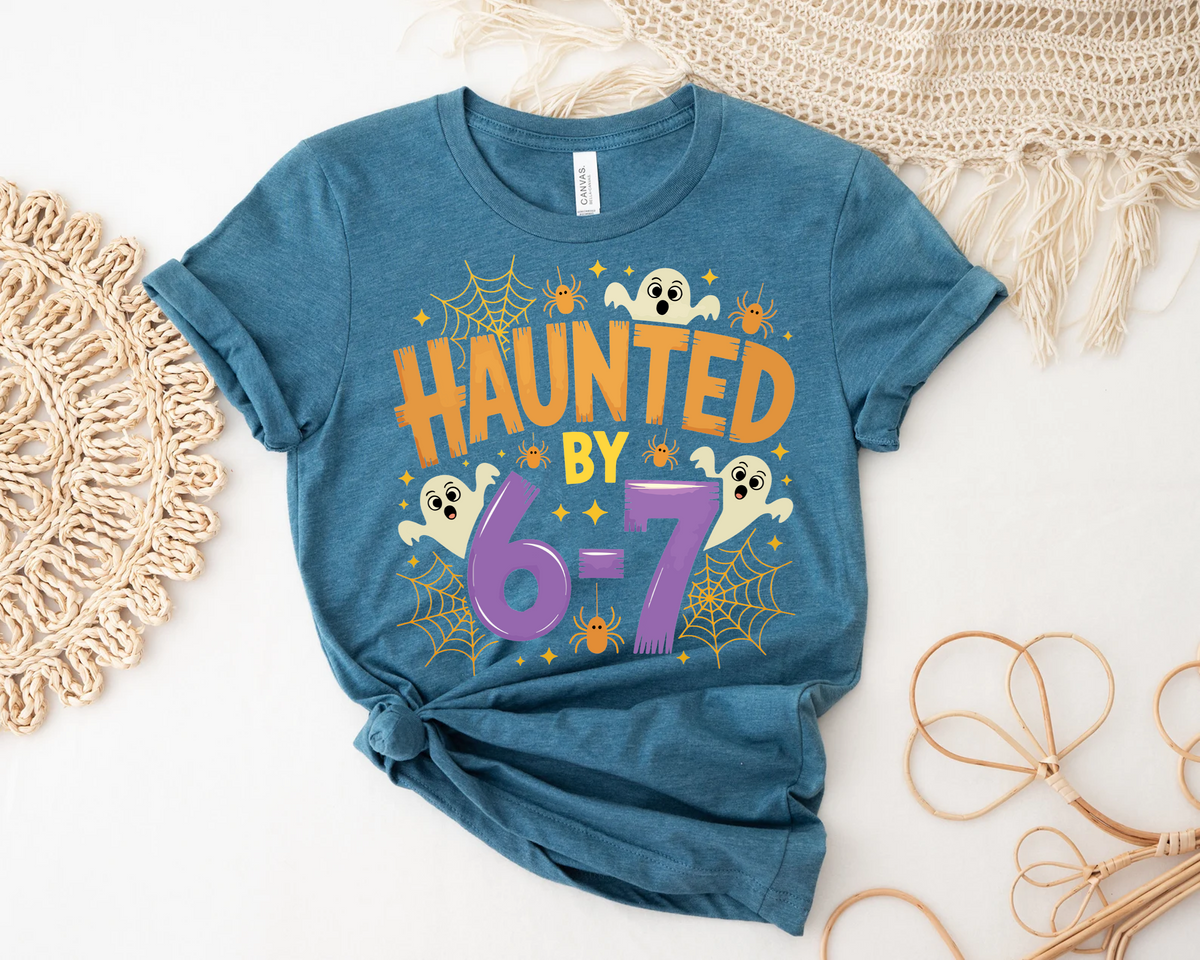 Haunted 6-7,Halloween Shirts(QS1100)