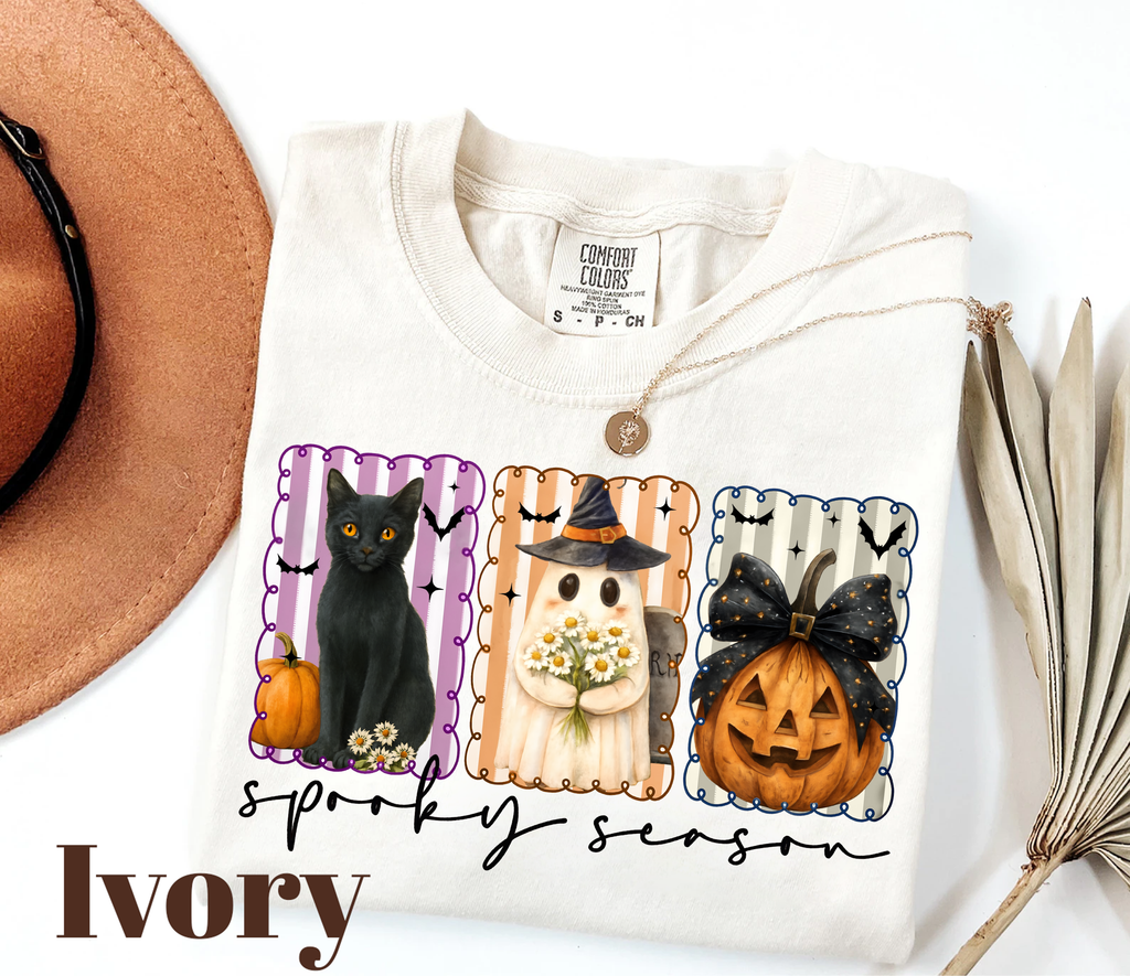 Vintage Spooky Season,Halloween Shirts(QS871)