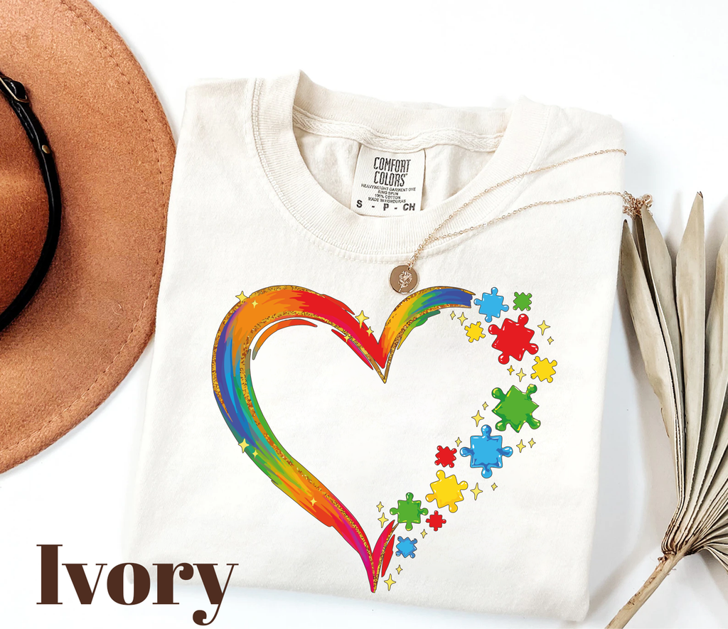Heart Puzzle,Valentines Day Shirt(QS1298)