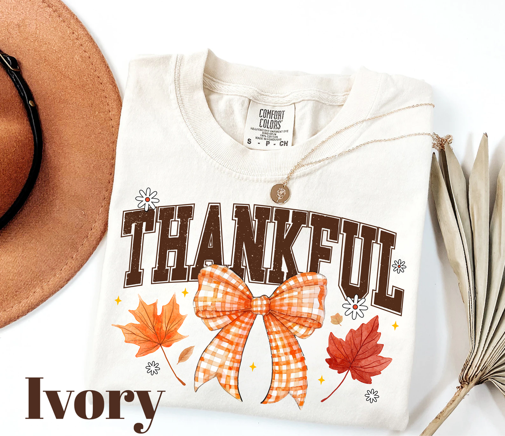 Thankful,Thanksgiving Shirts(QS1005)