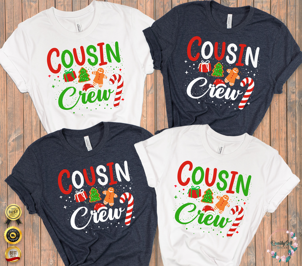 Cousin Crew,Christmas Shirts(QS1127)