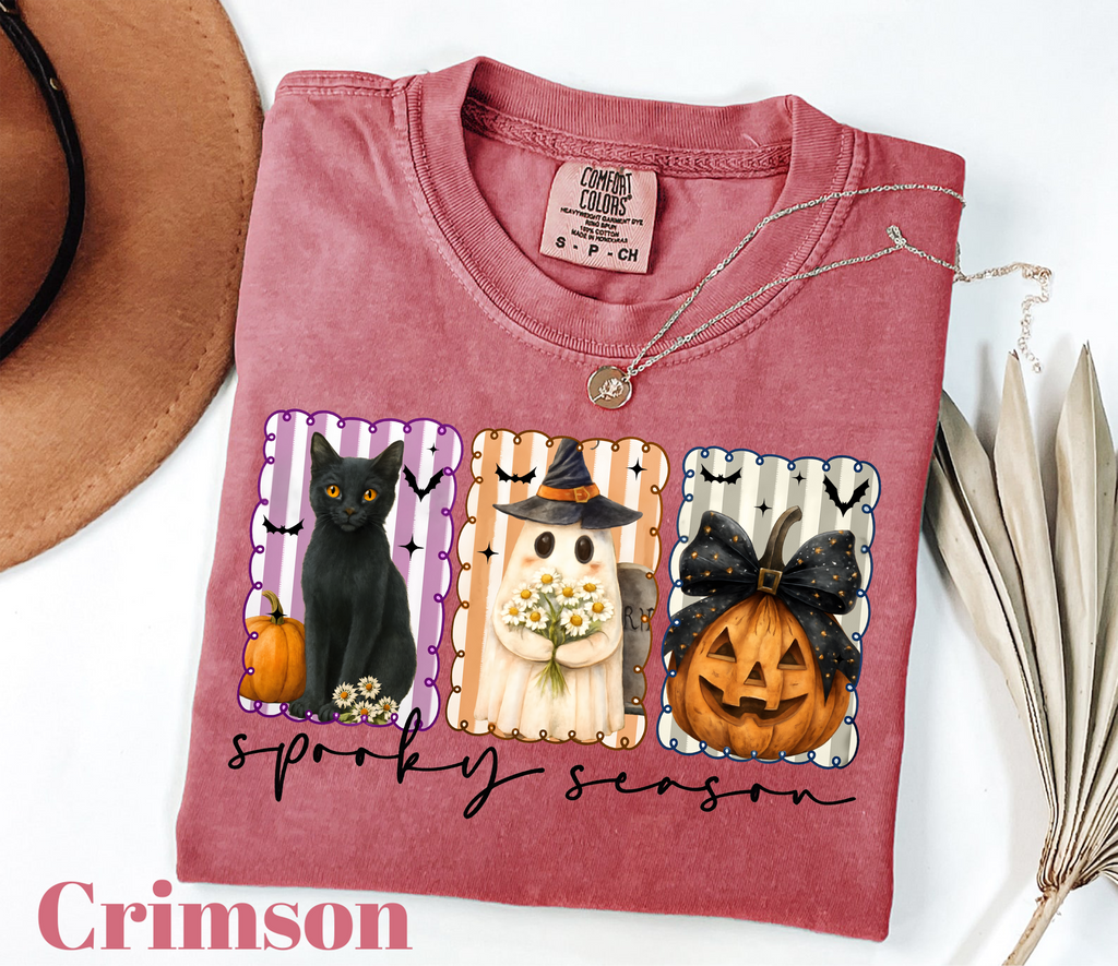 Vintage Spooky Season,Halloween Shirts(QS871)