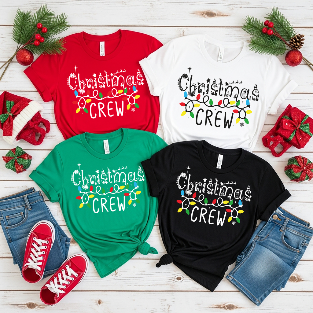 Family,Christmas Crew Shirts(QS1475)