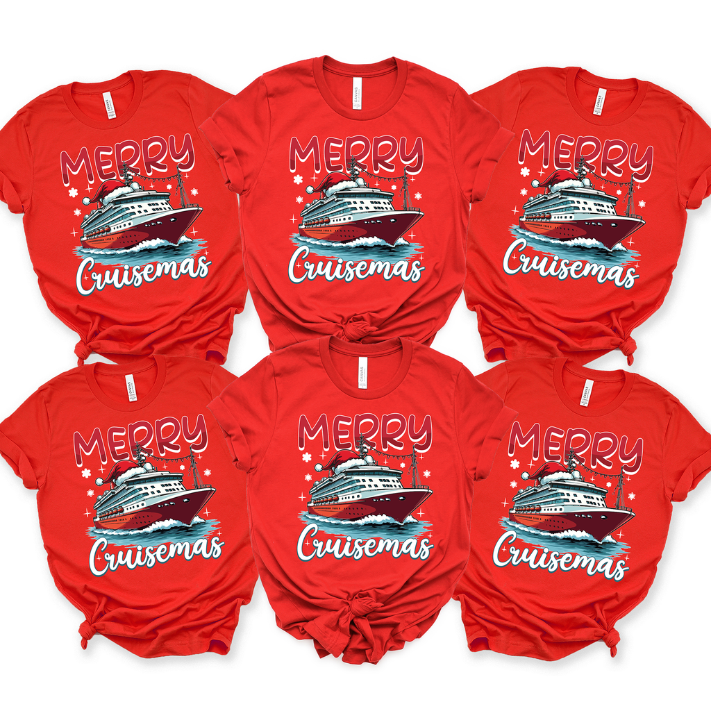 Merry Cruisemas,Holiday Trip Shirts(QS1449)
