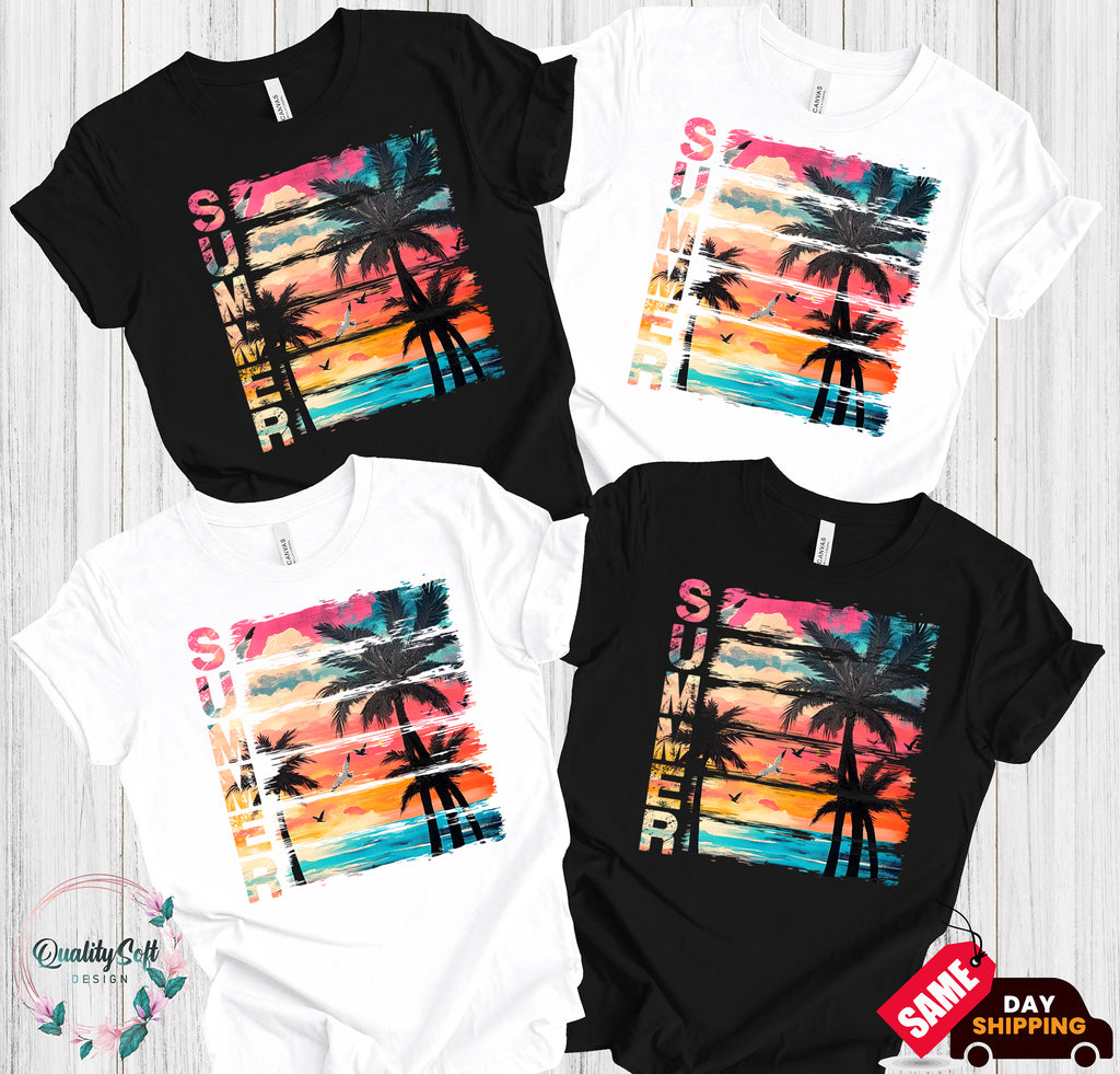 Summer Time,Vacation Shirt(QS1389)