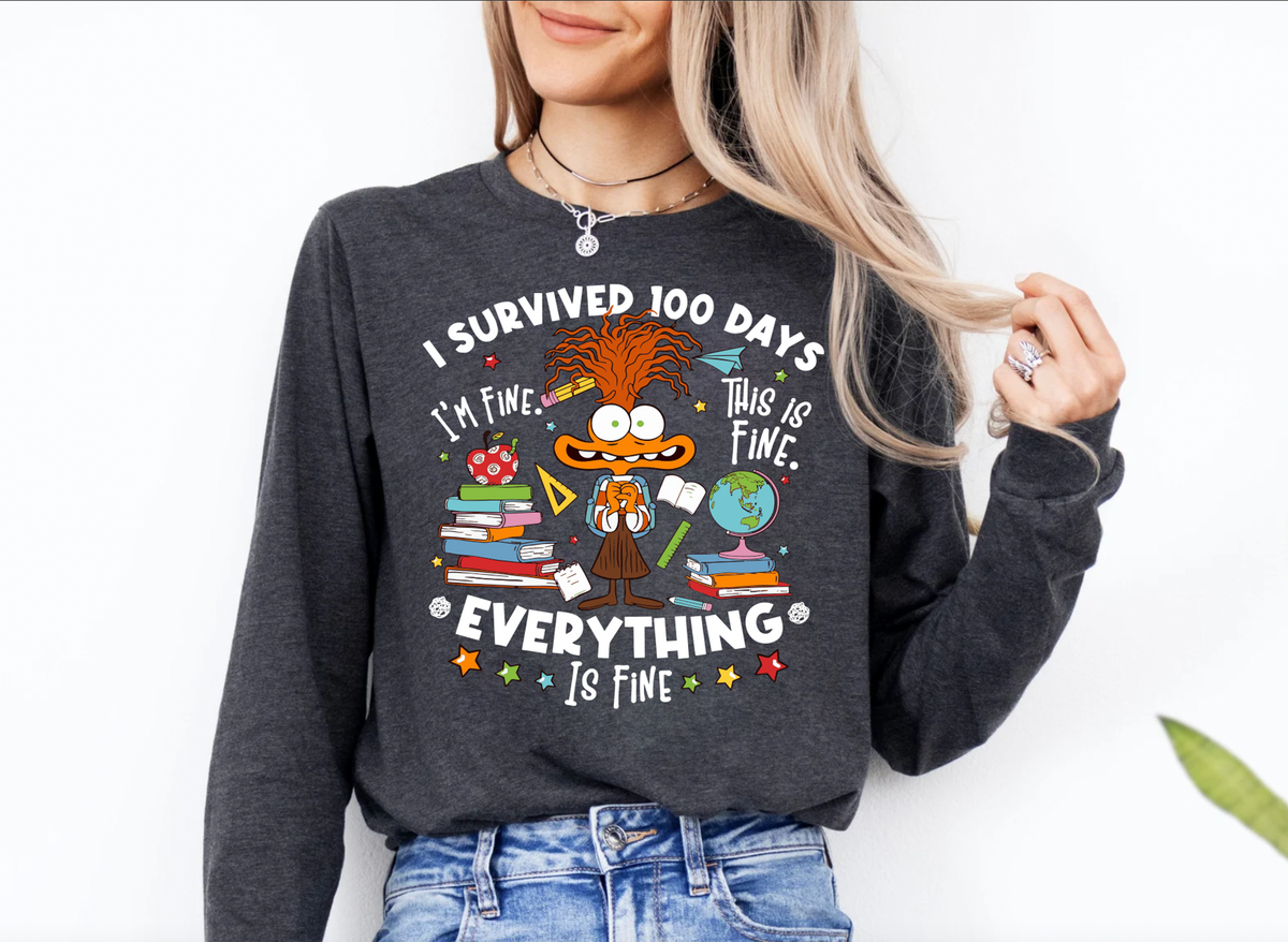 I Survived School,Funny Shirts(QS1194)
