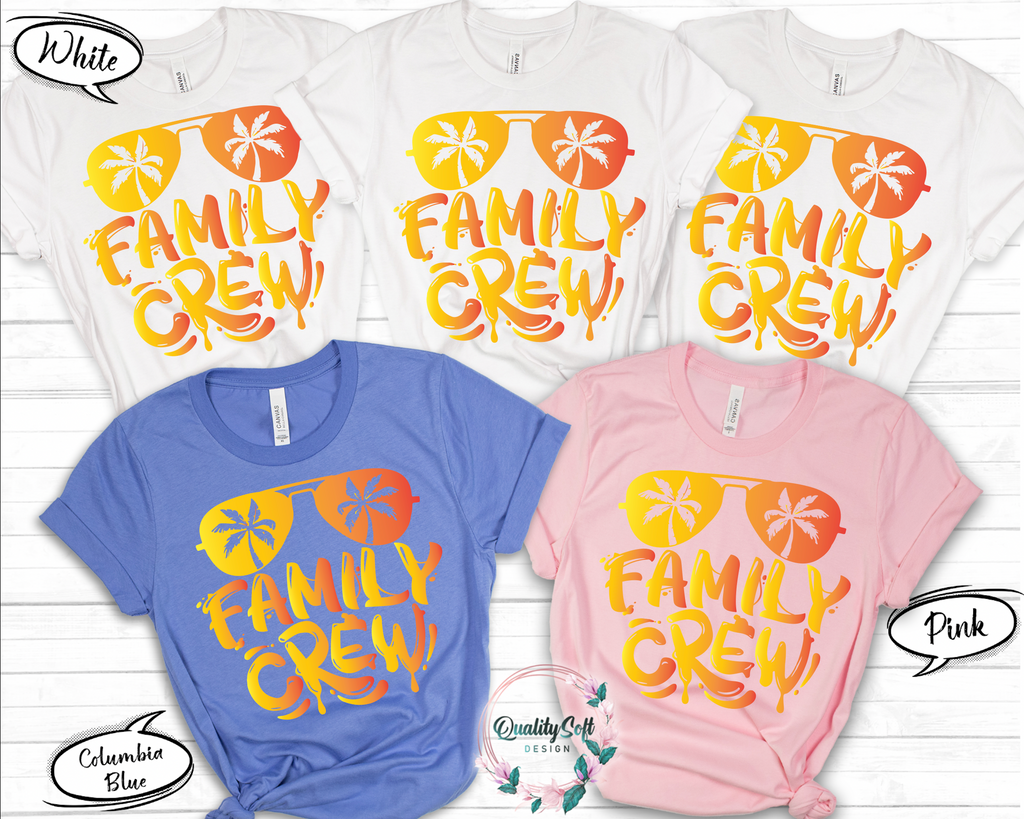 Family Crew,Vacation Shirts(QS1421)