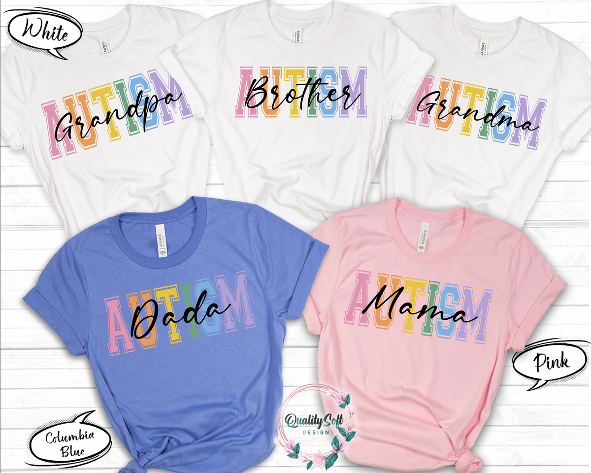 Autism Awareness,Family Shirts(QS1295)