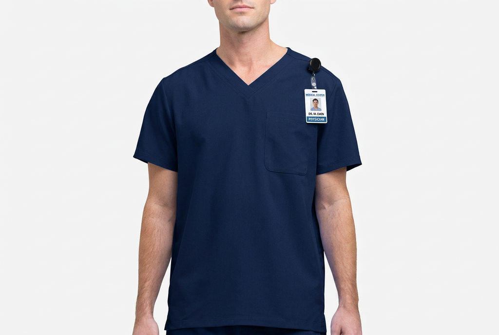 Men's Limitless Scrub Top and Bottom Set(HMB000,HMB001)
